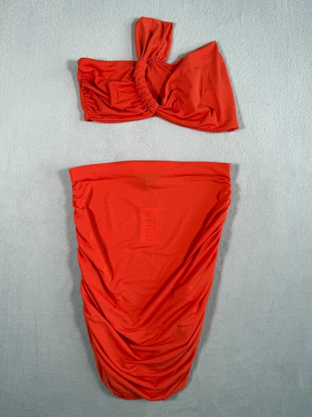 Windsor Skirt Set Womens Small Top Medium Bottom Orange Bra and Skirt NWT